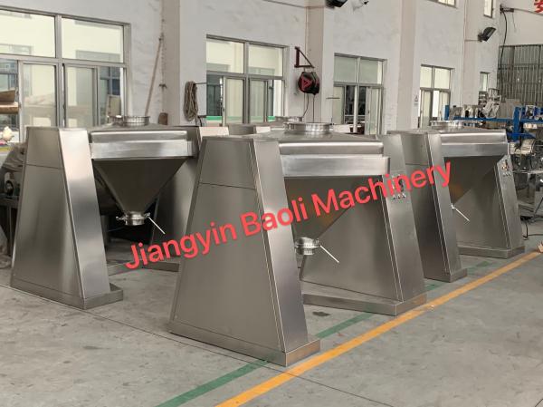 Stainless Steel 304 Square Cone Powder Mixer Machine 400kg Capacity
