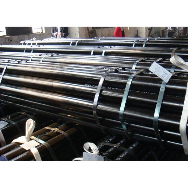 PSL1 Seamless Saw Line Pipe API 5L X60 Caron Steel Oil / Gas Transmission
