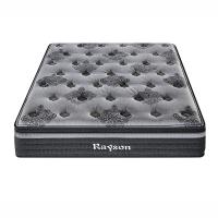 Système bilatéral de ressort de poche de fermeté de couleur foncée de ressort de matelas moyen de lit