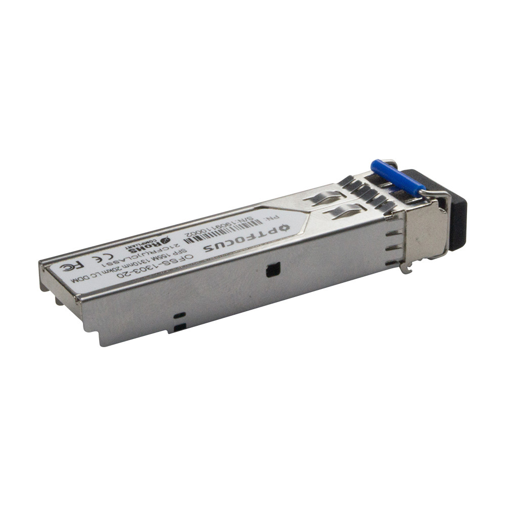 Pluggable приемопередатчика 1310nm 20km 1.25Gbps MSA SFP оптически горячее