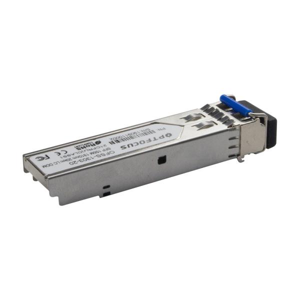 Elevação 1,25 dupla da fibra do transceptor 1310nm 20km do OEM G SFP compatível para FTTH FTTX