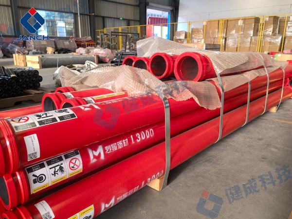 Single Layer Concrete Pump Pipes 4.5mm For Sany Putzmeister Zoomlion Trailer Pump