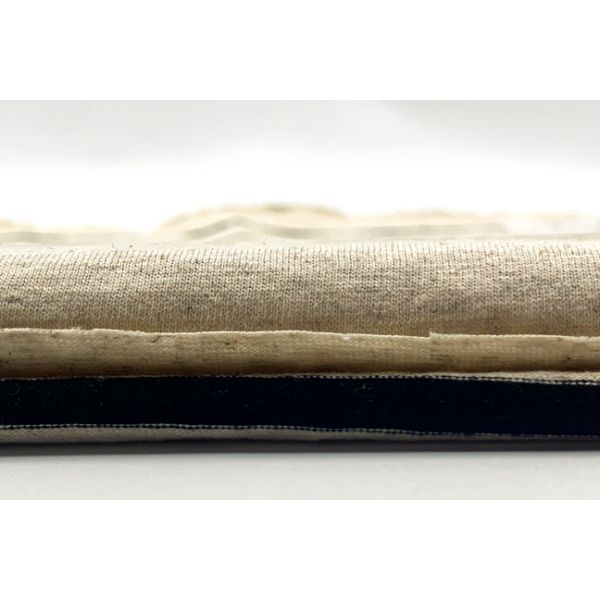 88% Cotton 12% Linen Fabric High End Jersey Knitted Fabric 220gsm
