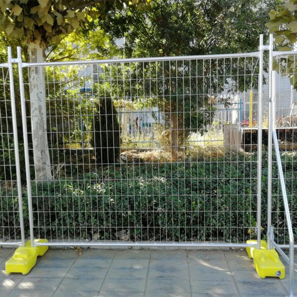 Cerca americana galvanizada mergulhada quente da construção do Temp 7 Ft de altura