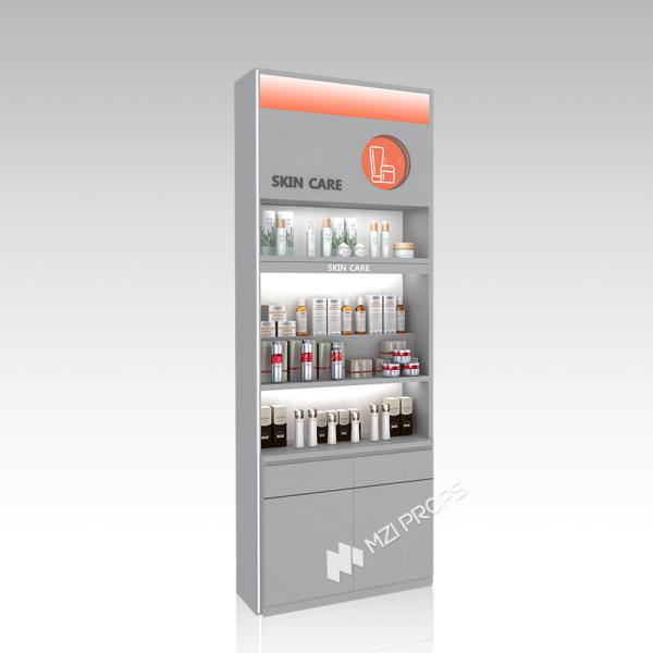 YHeS-P3 Easy Disassembly Skincare Display Cabinet with 60mm Soft Film Light Box