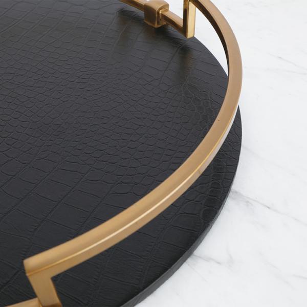 Livingroom Gold Metal 105Mm Decorative Display Trays