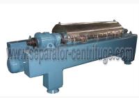 Centrifugadores do filtro das águas residuais para a secagem da lama da fábrica de aço