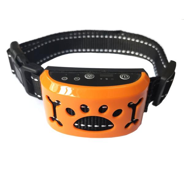 9''-22'' No Shock Rechargeable Dog Bark Collar USB Charge Pet Supplies Accessories