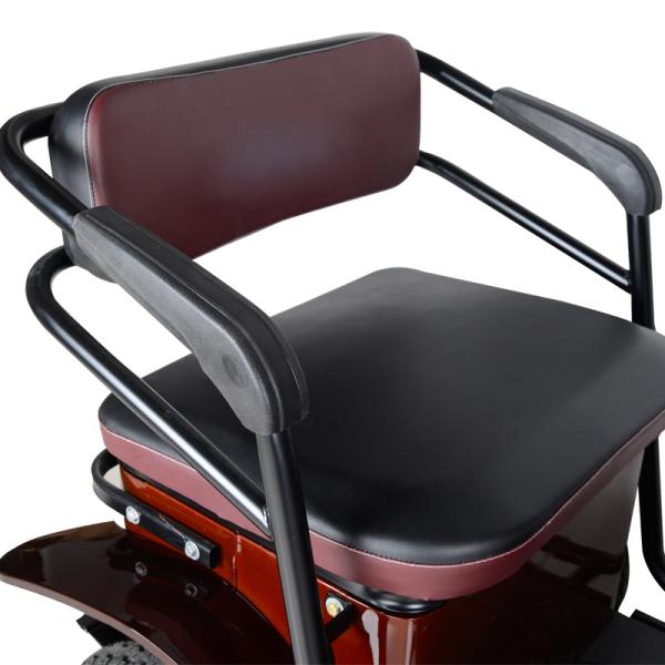 Waterproof Motor 2 Seat Electric Tricycle Adult Motorized Tricycle For Passenger