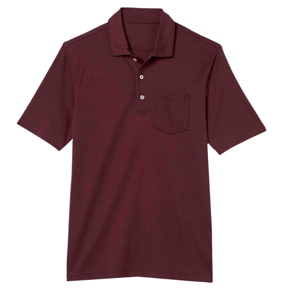 Custom 100% Heavy Cotton Black for Polo Shirts for Men Solid Embroidered Pocket Breathable Knitted Fabric