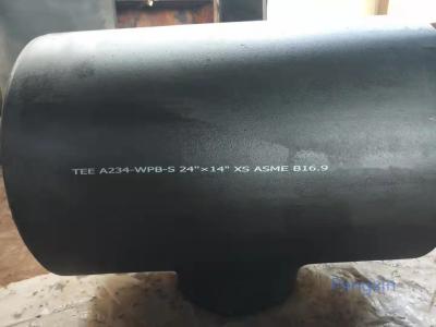 WPB DN600*DN350 Carbon Steel Tee T Connector Plumbing Change Fluid Direction