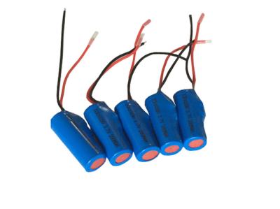 Cellule cylindrique qui respecte l'environnement d'ion de lithium, batterie 3.7V 200mAh de cylindre de lithium