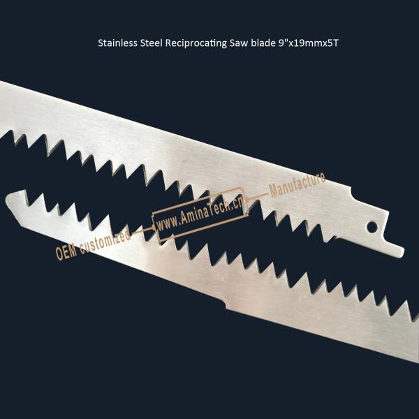 Stainless Steel Reciprocating Saw blade 9x19mmx5T,Cutting Wood,Frozen Meat,Bones