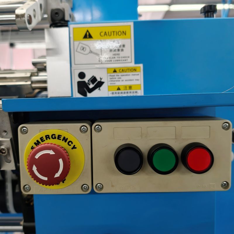Multi-Function Fancy Crochet Machine 600mm Width for Narrow Fabric Webbing Production