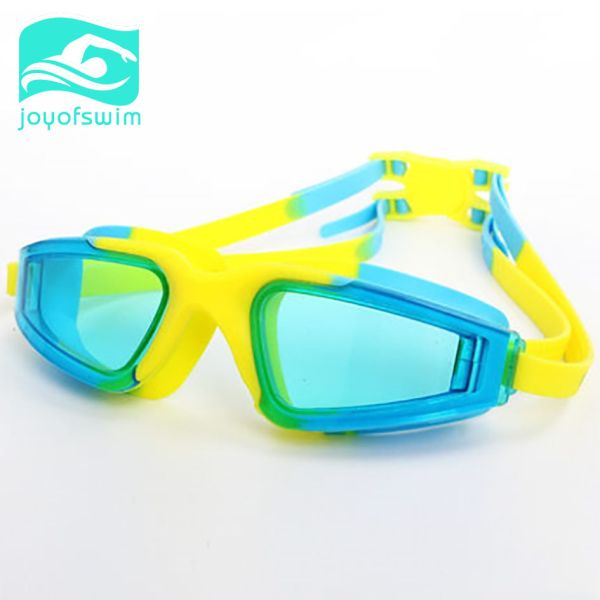 Professional Anti Fog Waterproof Swim Goggles Transparent  Big Frame Swimming Goggles