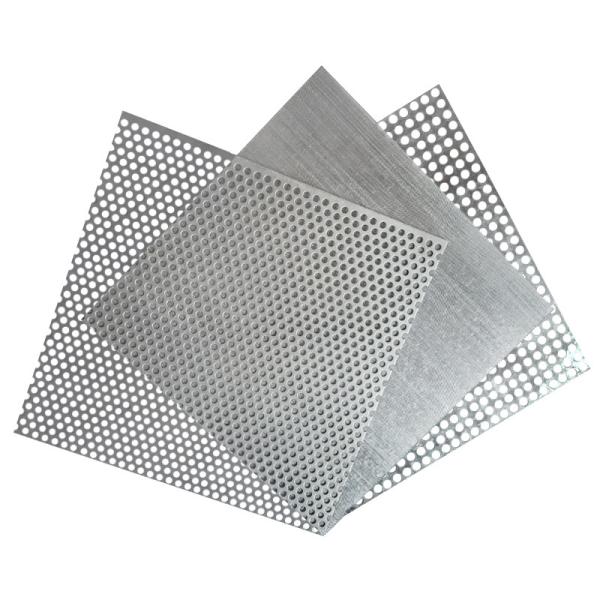 0.3MM Thickness 1220X2440mm Perforated Metal Plate For Loud Speaker Box Decorative