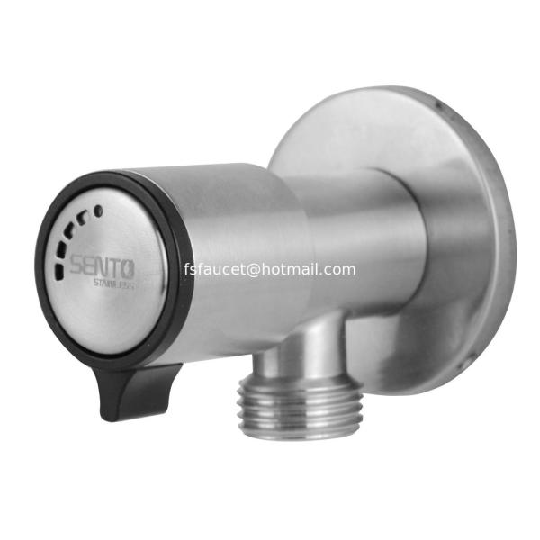 Nice bathroom water taps long handle basin taps stainless steel for home