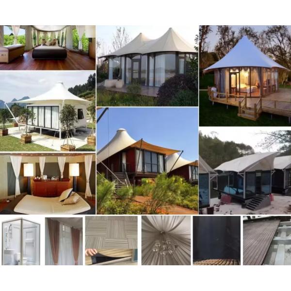 Wild Waterproof Luxury Hotel Style Desert Tents Outdoor Glamping Tent Outdoor