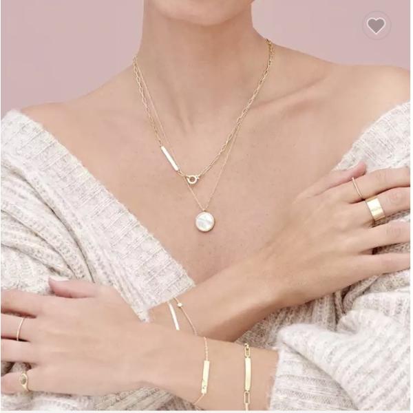 16cm Stainless Steel Bangle Multi Layer Tassel Hand Chain 14k Gold Anklet Bracelet