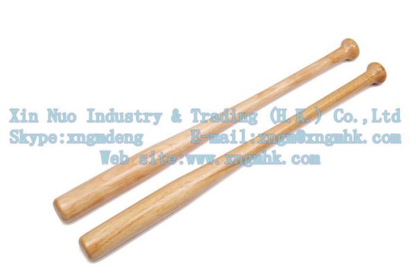 Wooden baseball bat, wooden baseball