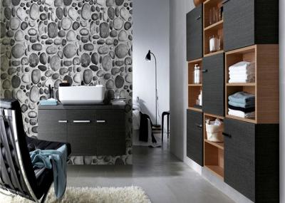 Riverstones Printing 3d Home brick effect wall covering For Saloon , Sound absorbing