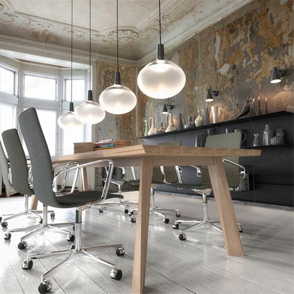 postmodern ball designer pendant lights living room  bedroom offcie Dee Glass Pendant Lamp(WH-GP-152)