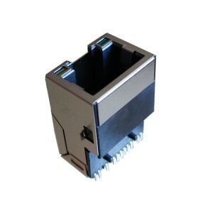 MIC24121-5308W-LF3 Integrated RJ45 Connector Surface Mount