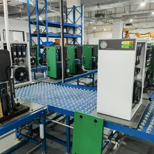 Aluminum Evaporator Industrial Desiccant Air Dryer for 220v 50 Hz Power Supply