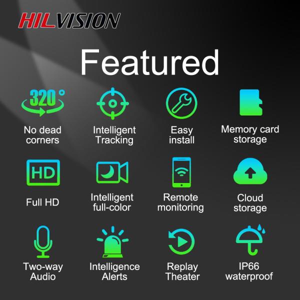 Special Features NIGHT VISION C2480WG-10J Solar 4G Outdoor Wireless Network Camera