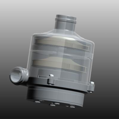 Mini Turbo 24V ventilador de sopro com motor sem escovas DC para 5kw célula de combustível