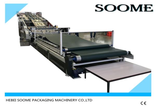 Corrugated Sheet Flute Laminating Machine 2 Or 3 Layers Electric Type
