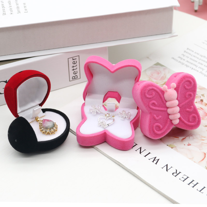 Unique And Fun Insect Shape Kids Jewelry Box Velvet Lined Box For Jewelry