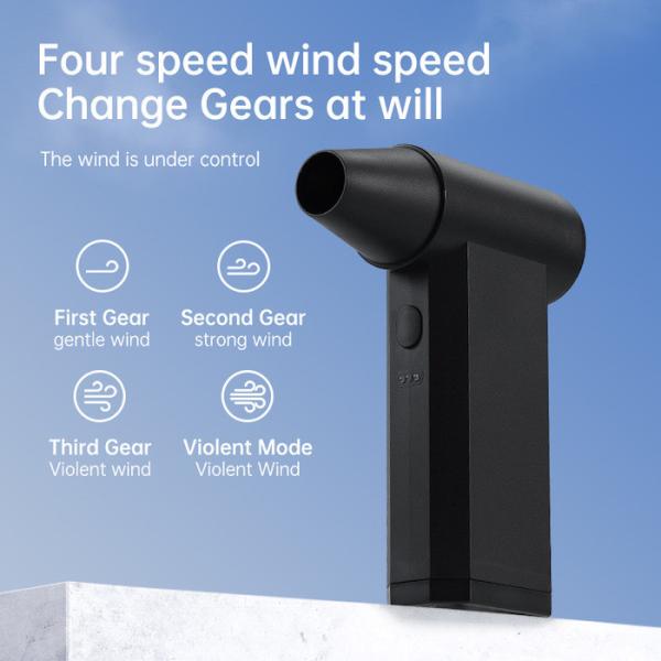 Custom Mini Portable Design Black Pocket Handheld Violent Turbo Fan Ultimate Cooling Solution For Custom Needs