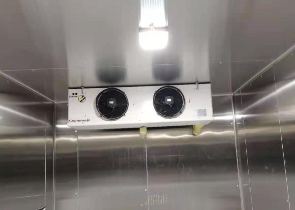 Hot Gas Defrosting 220V 50Hz Refrigeration Cold Room Evaporators 85% Relative Humidity