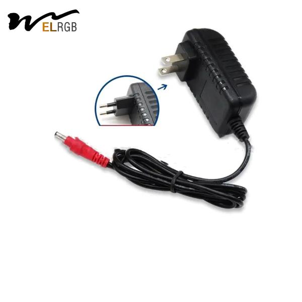 500ma-5a Adaptador de energía para cargador de pared Luz de banda LED Partes 6VDC 220VAC