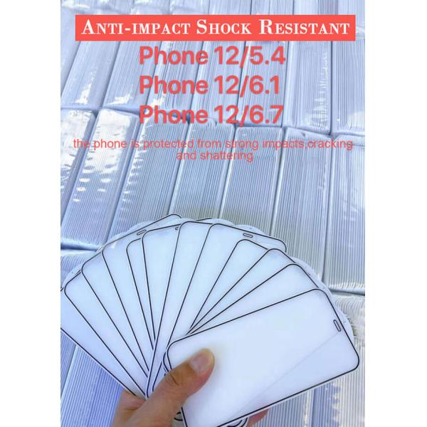 3D протектор экрана полного покрытия 0.33mm закаленный толщиной стеклянный