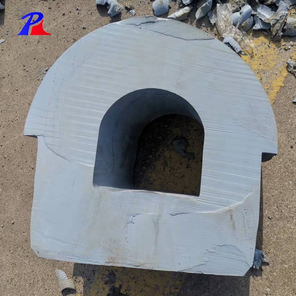 Standard Size Sea Grey Rubber Fender Cone Fender for Jetty in Black/White Colour