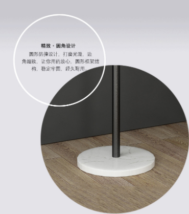 Corrosion Proof Gold 170cm Height Steel Clothes Rack