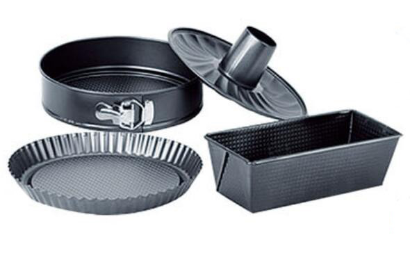Carbon steel Ceramic coating Custom-Made Cake Mold waffle pan bakeware set cookie sheet,cooking brush