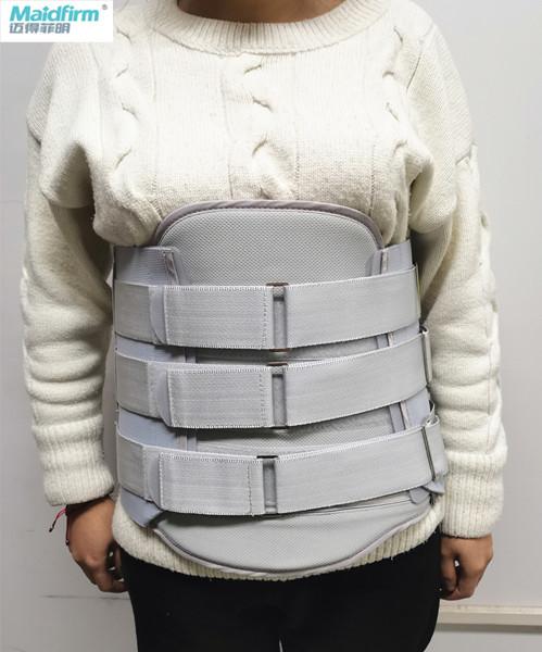 Thermoplastic Waist Back Support Posture Corrector Brace Polycaprolactone Material