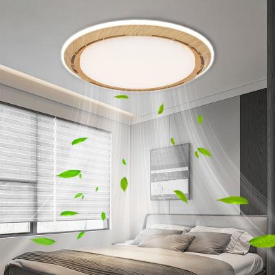 Ventilateur de plafond de chambre à coucher LED de 20 pouces à commande à distance Ventilateur de plafond de plafond de 20 pouces avec lumière