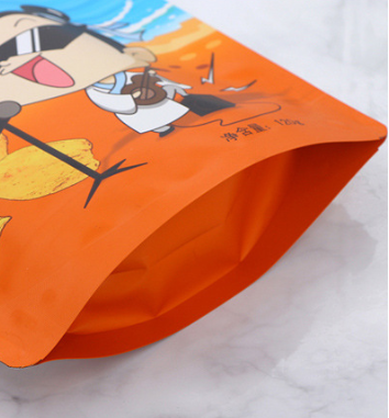 Octagon Free Standing Food Grade Resealable Foil Bags