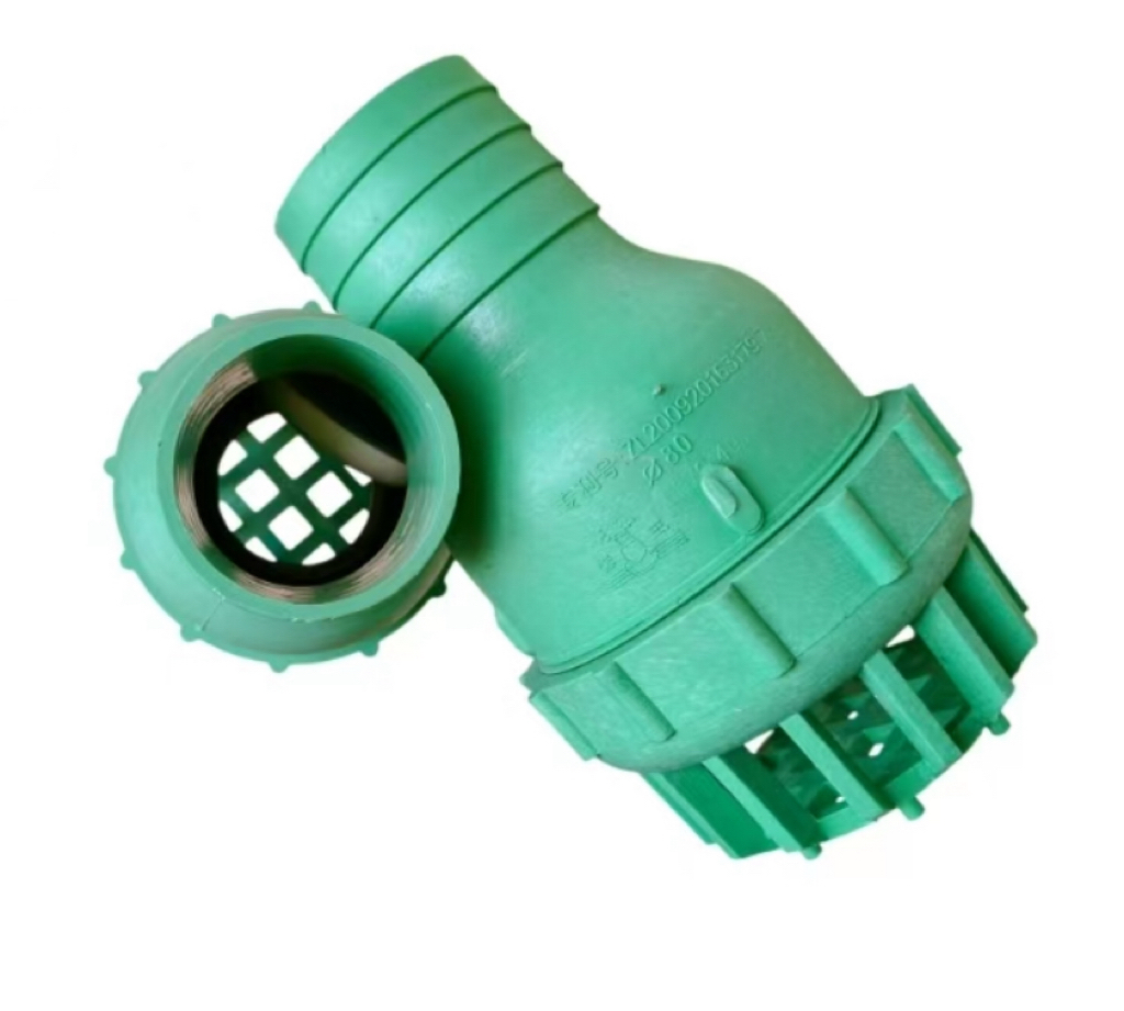 DN25-DN 200 PPR foot valves  / bottom valve  manufacturer in China 