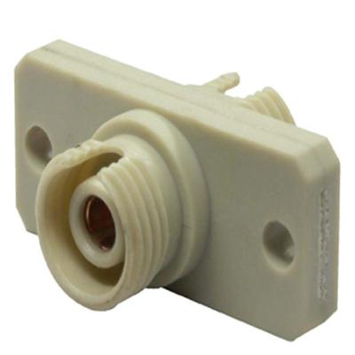 Fc To Fc Fiber Optic Cable Adapter P B Phosphor Bronze Sleeve Beige Color