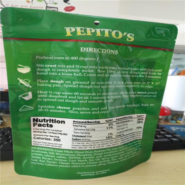 Мешки мексиканского бразильского логотипа слойки сыра изготовленного на заказ пластиковые упаковывая бразильские обломоки сыра печений слойки сыра