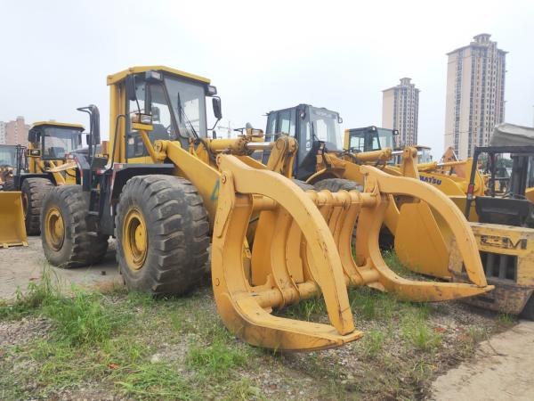                  Used Original 22 Ton Fork Loader Komatsu Wa470 with Fork on Sale with Working Condition.             