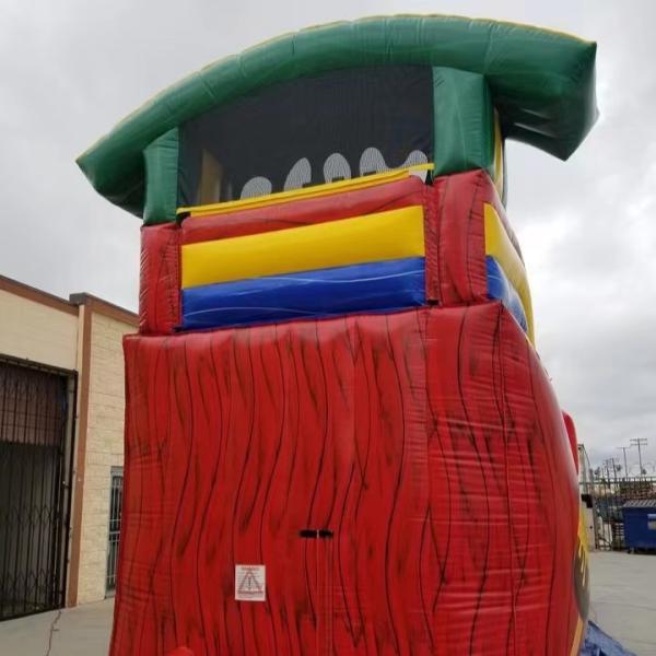 Park Inflatable Chilled Watermelon Water Slide with Pool Support One Item Purchase
