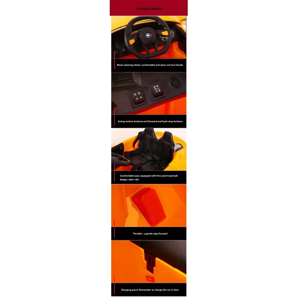 Электрические батареи работают родительские дети Автомобиль ездить на машине для детей Электрический автомобиль 2023