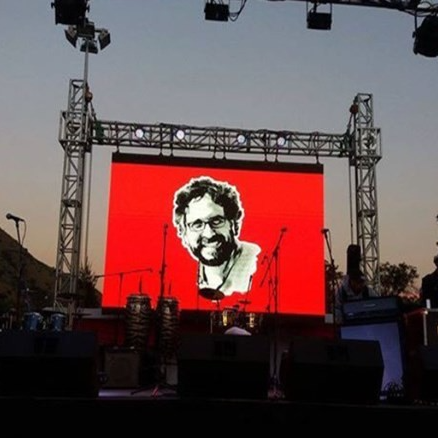 P3.91 Outdoor LED Video Walls Full Color High Brightness High Refresh 3840hz