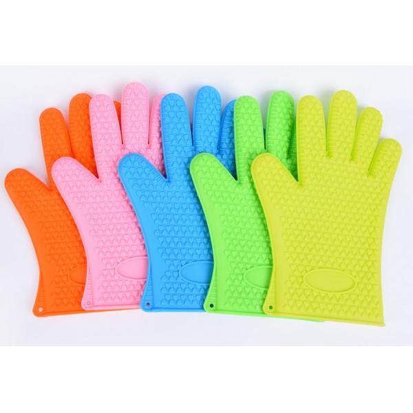 Soft Silicone Oven Gloves With Fingers